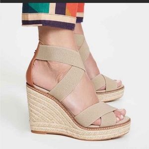 Tory Burch espadrille wedges